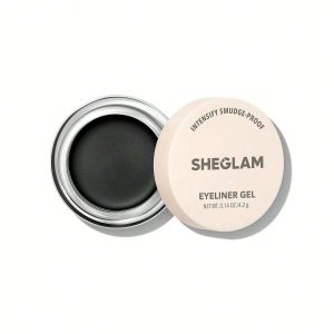 Sheglam delineador en gel negro.